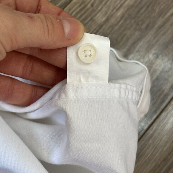 SEAN JOHN Mens Shirt Size 2XL XXL Original Fit White Tan Short Sleeve Y2K - Picture 12 of 13